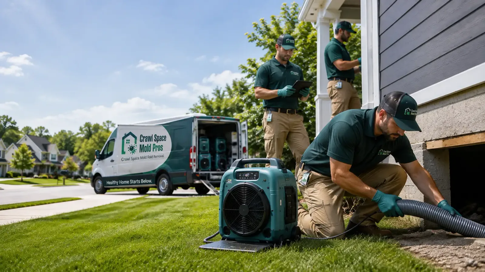 Crawl Space Mold Removal in Gifford, PA